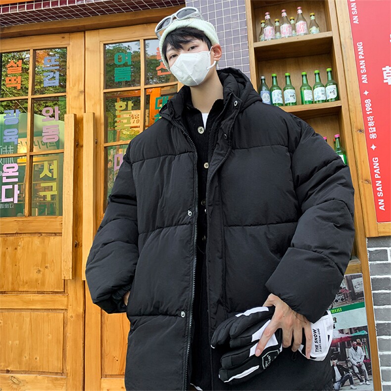 现货抖音得物可供视频冬季三防加厚羽绒棉衣外套面包棉服AM999,男装棉衣,电商A443