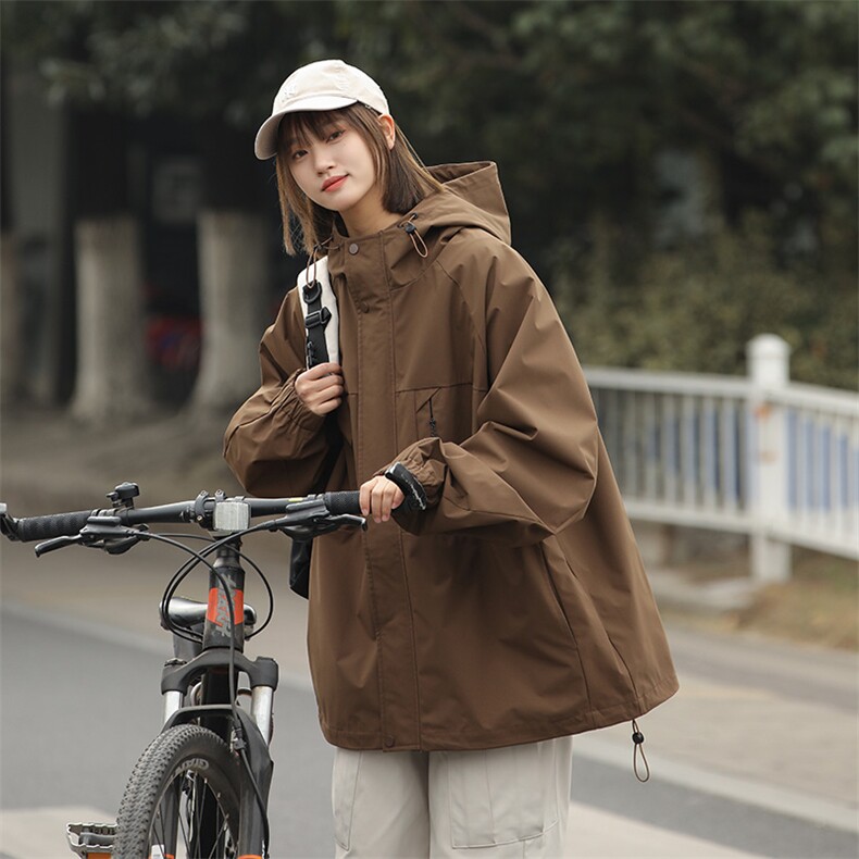 2024春季新款现货户外连帽夹克男 冲锋衣外套JK814 -P80图片