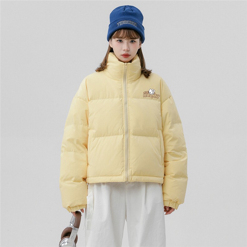 中性风23新款冬季时尚百搭宽松字母印花棉服外套MY65002P85控118,男装棉衣,电商A268