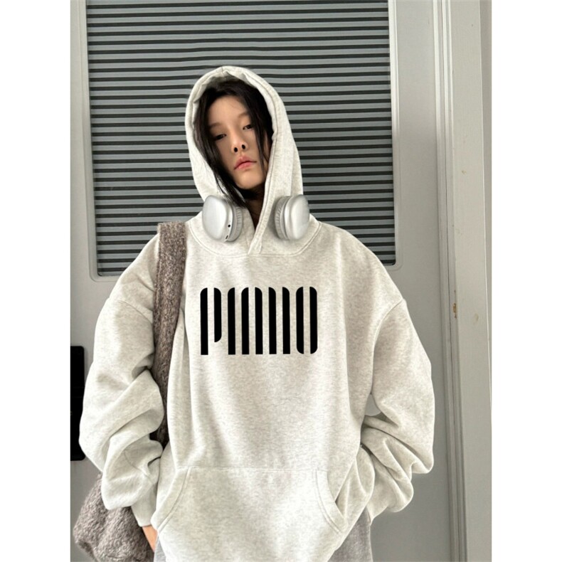 美式覆古连帽卫衣男新款秋冬季宽松情侣外套WCX248-P48,女装短外套,星座208-5