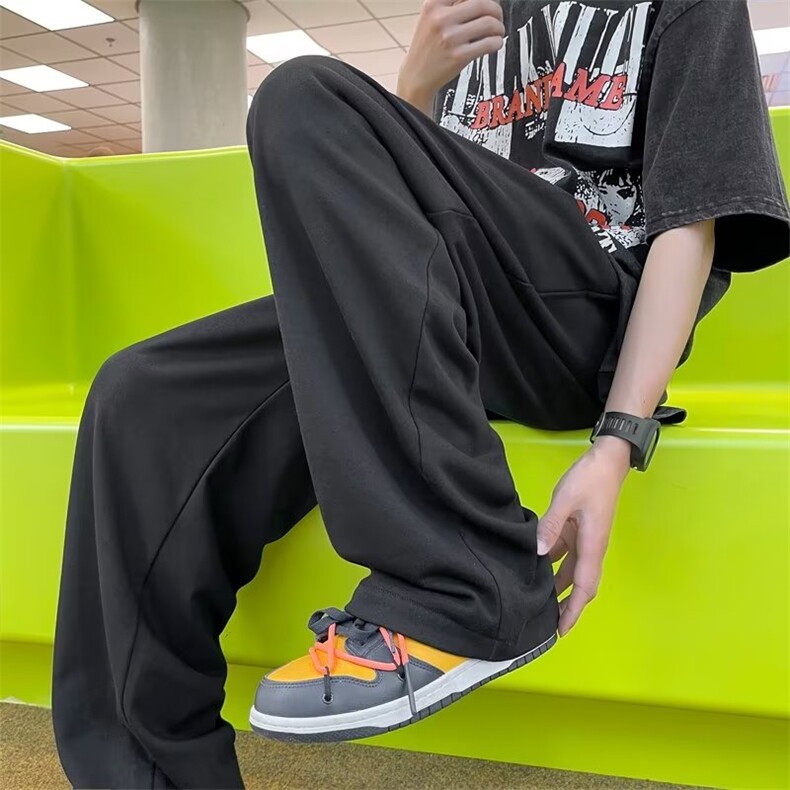 时尚潮牌休闲裤新款潮流潮气质男HK113P32,男装休闲裤,星座1116-2