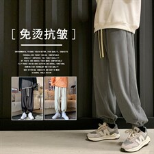 百搭舒适松紧灯芯绒聚酯纤维1002-特批35,男装休闲裤,星座718-1