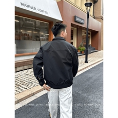 网图现货秋季拼接撞色翻领意式夹克外套立体裁剪外套夹克男P58，男装夹克，电商C306-1