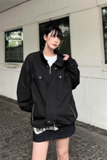B221美式ins高街暗黑金属感宽松休闲外套上衣SY2303-P90控118，男装夹克，电商B221