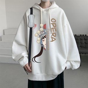 连帽卫衣男大码运动服帽衫外套WY2161-P35 加绒款-P40图片