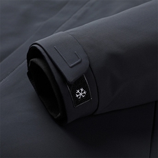 灰鸭绒可脱卸帽羽绒服男款2023冬中年装加厚保暖外套HPN2159-P330，男装羽绒服，电商B212（原钱塘6029）