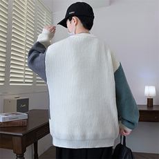 【新品】2025秋冬男士时尚休闲百搭针织毛衣潮流-M5100-P45，男装针织衫/毛衣，星座1105-1