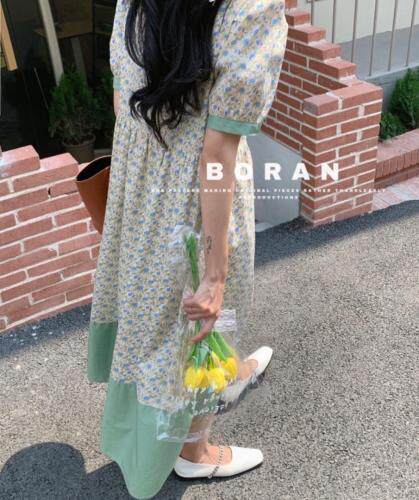 夏季新款.韩版碎花连衣裙，女装连衣裙，BoRan帛然