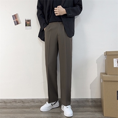 加绒加厚休闲长裤男秋冬季大码西装裤子217-2-HK2358-P45加绒55，男装西服套装，星座217-2