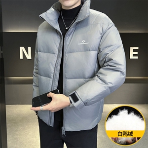M839-P130 标50%白鸭绒2025冬季男士羽绒服时尚潮流图片