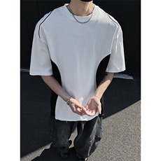 白色拼黑