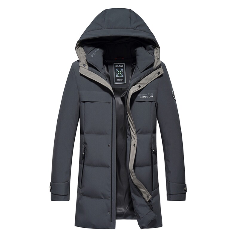 B2176钱塘2020-3冬季继续90白鸭绒连帽羽绒服男装羽绒服P270,男装羽绒服,钱塘207-3