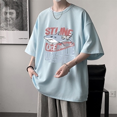 华夫格t恤男短袖男大码五分袖大皂风HT73331-P22，男装T恤，电商A040