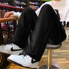 男青春流行细条裤高街ins潮牌休闲裤K22P32，男装休闲裤，星座1116-2