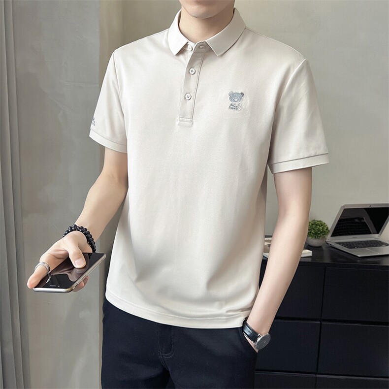 数据好时尚字母男款短袖青春流行韩式T恤POLO衫A329-2535-P50,男装Polo衫,电商A329