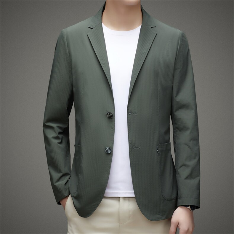 BA82301春夏新款精品高端男士薄款单西外套轻奢品质主推P138，男装西服，钱塘207-2
