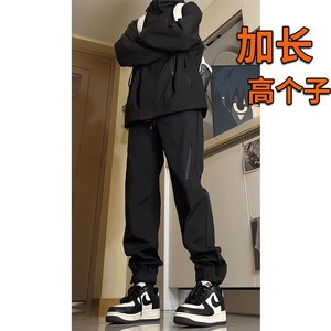 2025春季工装裤子男款美式户外防水防风冲锋裤男长裤百搭休闲裤图片