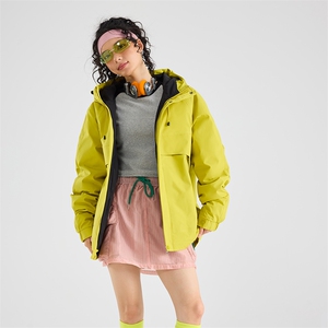 现货5W件冬季三防美式boxy解构连帽雪山冲锋衣棉衣男女棉服厚外套图片