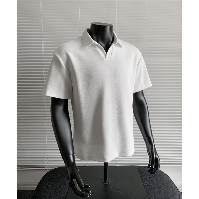 主推POLO衫夏季翻领半袖上衣cleanfit正肩海鸥领短袖t恤S442特P28图片