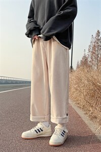 春装2022电商基地新款港风直筒灯芯绒休闲裤DM92-P40,男装休闲裤,电商D321-1