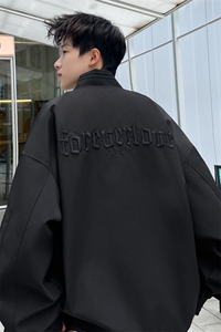 ！2023秋季新款重工刺绣男士棒球服夹克百搭上衣JK187P75控98图片