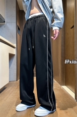 XZ616秋季新款撞色织带分割趣味刺绣休闲长裤TY1090特P40控78，男装休闲裤，星座512A（原616）
