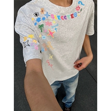 白花灰色