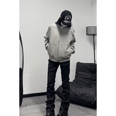 切片GOSNACE秋季短款夹克潮棒球服外套DY195-P80，男装夹克，星座1213