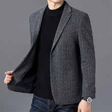 AH23325钱塘2020-3秋季新款时尚休闲简约中年男士西服外套P160，男装西服，钱塘207-3