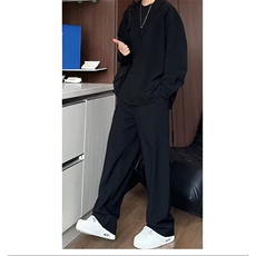 网图新款假两件POLO衬衫套装男休闲风痞帅垂感老钱风YY2511-P68，男装Polo衫，电商C216