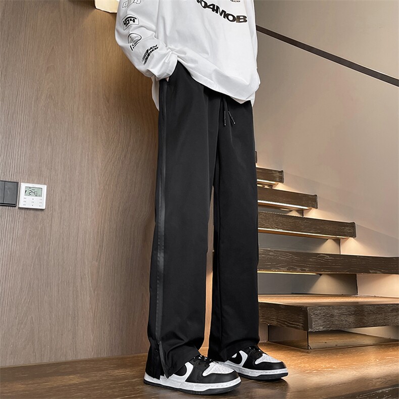 加强防水冲锋裤男女中性风秋季工装裤大码休闲裤217-2-K2368-P45图片