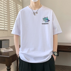 夏季男短袖t恤高品质多工艺发泡印大码T恤衫，男装T恤，星座1206（原A206）