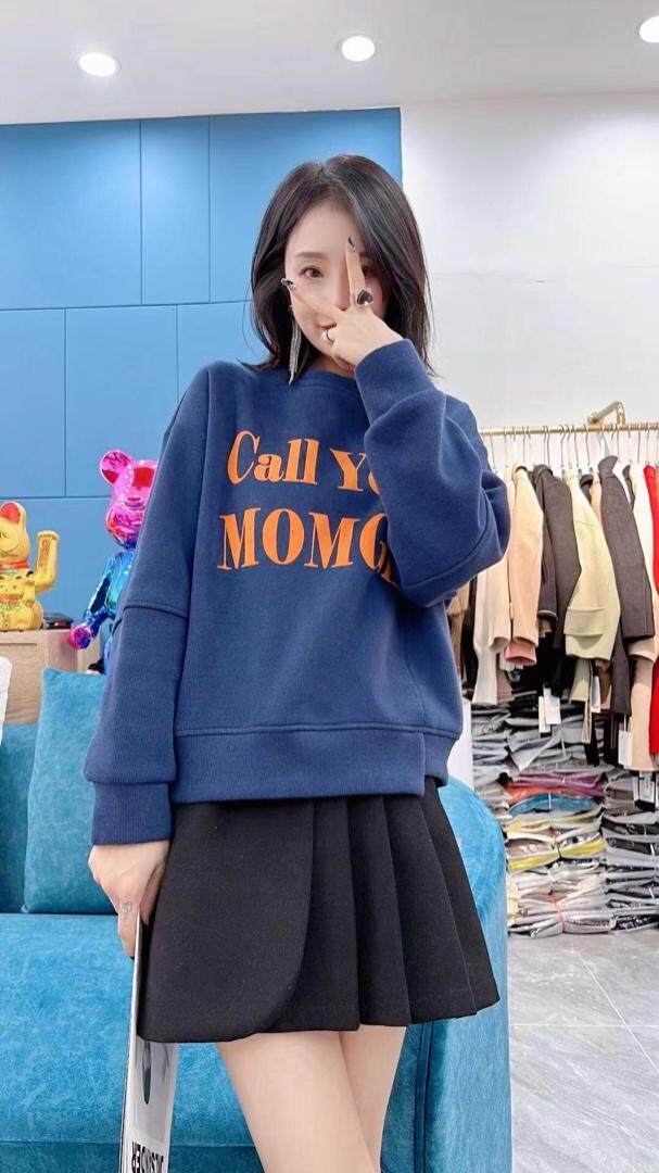 加绒卫衣，女装卫衣/绒衫，嘉 华