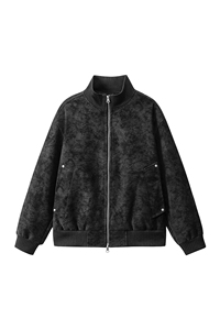 2026春季新款得物品质休闲皮夹克飞行服皮衣男防外套2851-P60图片