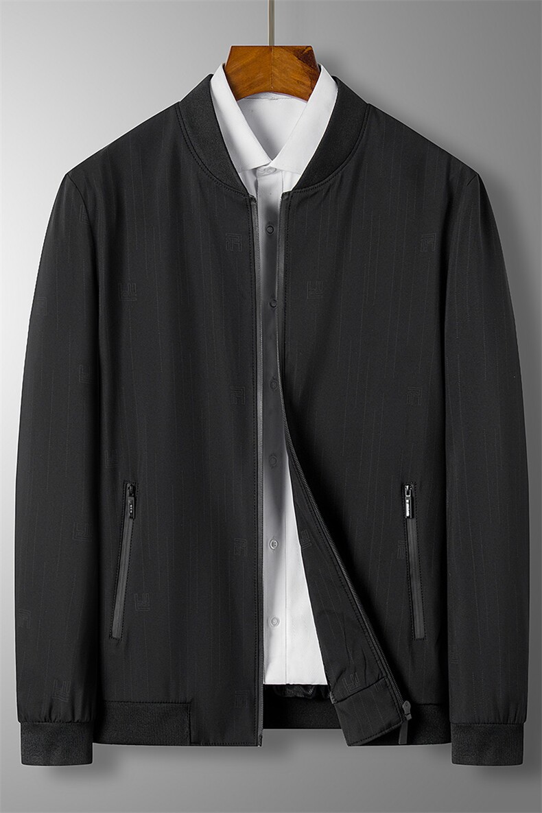 外套男2023春季新款宽松工装夹克潮流春装男士新款中年棒球服外套,男装夹克,电商B212（原钱塘6029）