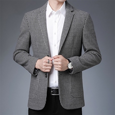 DZ99601钱塘2020-3秋冬季新款时尚休闲商务中年男士西服P132，男装西服，钱塘207-3
