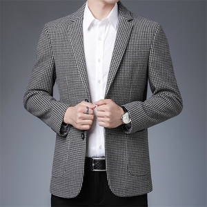 DZ99601钱塘2020-3秋冬季新款时尚休闲商务中年男士西服P132图片