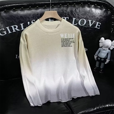 1506/QY860/P40街头小字母长袖，男装卫衣，星座1506