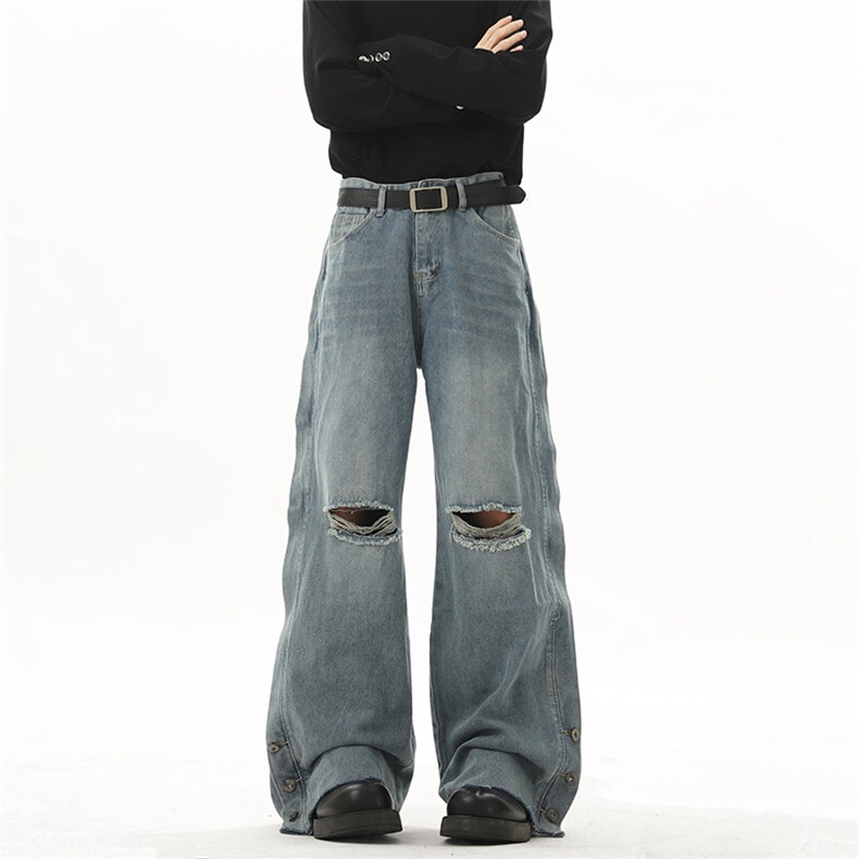 《现货主推》破洞牛仔裤GXX28-P65-控88，男装牛仔裤，电商C303