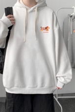 连帽卫衣男大码胖子帽衫大号运动服WY2438-P35，男装卫衣，电商A040