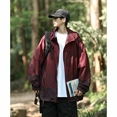 夏季复古潮牌小众防晒服外套男美式轻薄透气连帽防晒衣W7425-P40，男装夹克，星座512-3