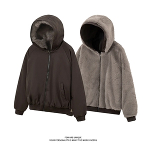 现货[网图]座山雕加绒加厚棉衣双面穿棉服冬D54106-TP105188图片