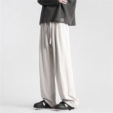 深度库存秋装伞兵裤垂感拖地裤宽松休闲裤男阔腿裤K281-特P35，男装休闲裤，电商A099
