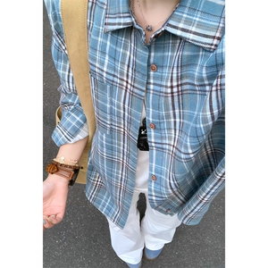 2025 HC25480改长 秋季女模大码格子长袖衬衫M-5X HC25481-特P25图片