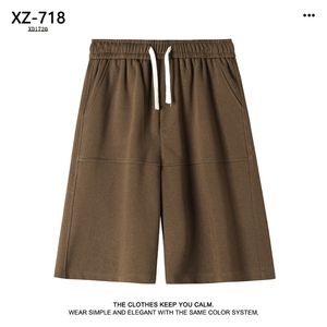 夏季纯色简约休闲直筒裤XD1720特批32图片