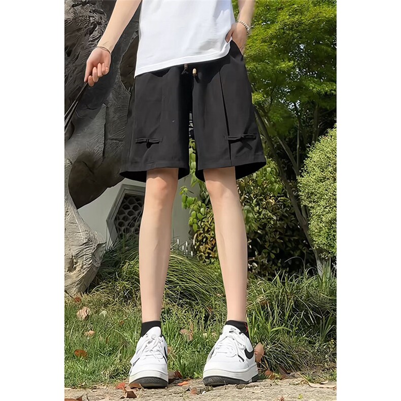 短裤中式风复古休闲裤子潮流宽松五分裤8026-P28,男装休闲裤,电商B380（原B361）