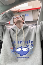 连帽卫衣男大码胖子帽衫大号运动服WY2453-P35，男装卫衣，电商A040