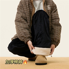 冬季新款加绒保暖腊肠狗情侣多色宽松休闲裤B315-K867-p65控88，男装棉衣，电商B315