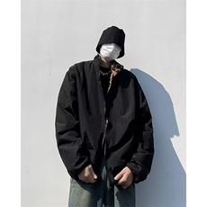 豹纹棉服双面穿外套保暖潮牌欧美街头秋冬新款棉衣6662P78，男装棉衣，星座410-2