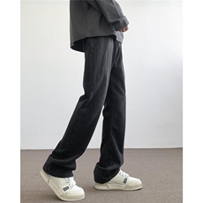 美式高街牛仔裤男黑色百搭休闲裤G1320/P4568，男装牛仔裤，电商D202